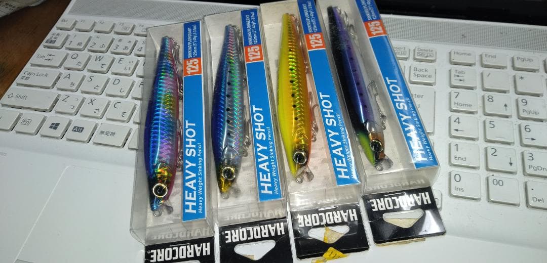 【新品未使用】デュエル ハードコア ヘビーショット 125 S 4本セット ヒ