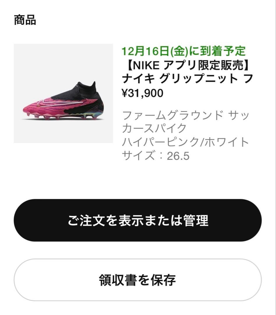 シューズ NIKE PHANTOM GX ELITE DF FG