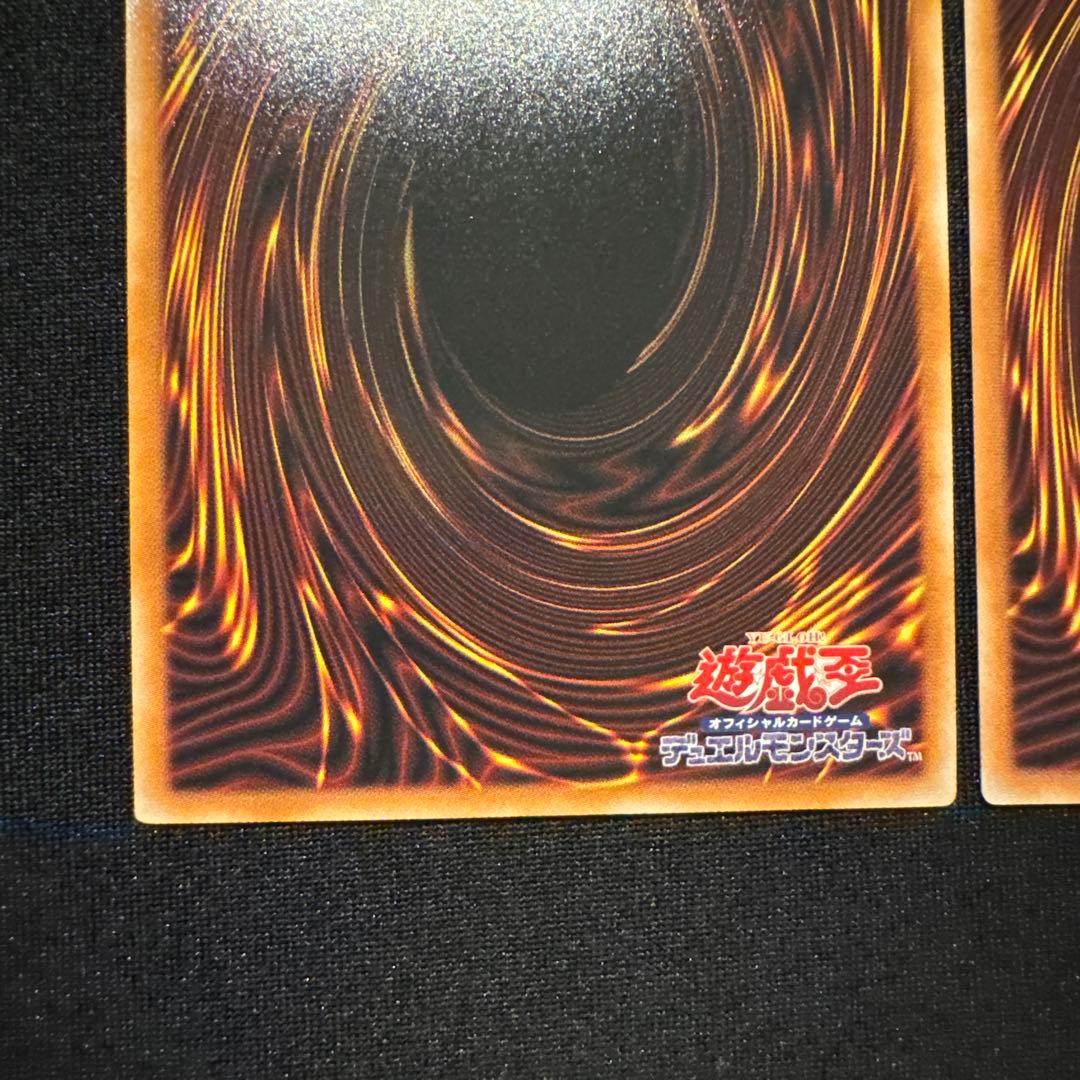 遊戯王　霆王の閃光(ドミナススパーク) レリーフ2枚セット