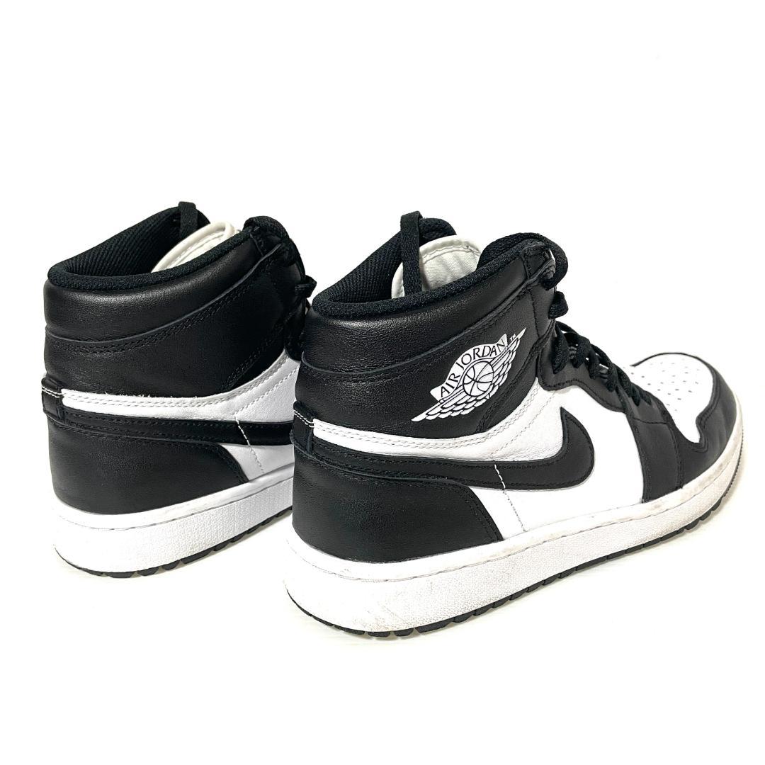 【フォロー割】 良品 ナイキゴルフ エアジョーダン1 High パンダ 27.5