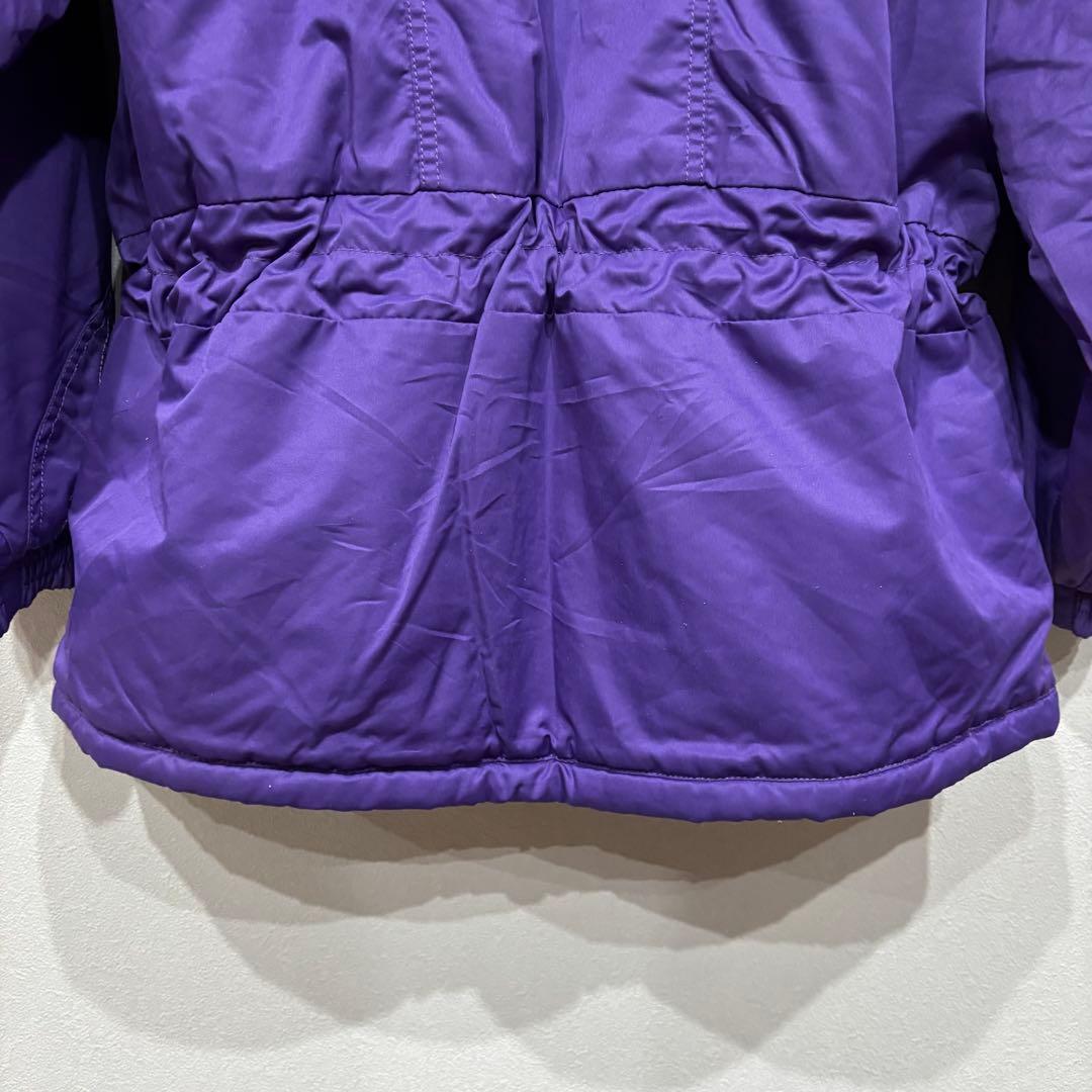 希少 90s VINOROSSO ウェア 中綿 パープル タイダイ柄 バブル