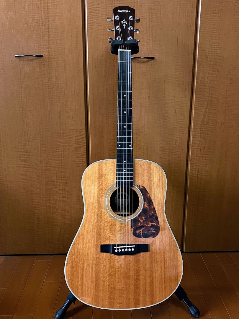 ★美品！Morris M-401 TOP単板 アコースティックギター ★
