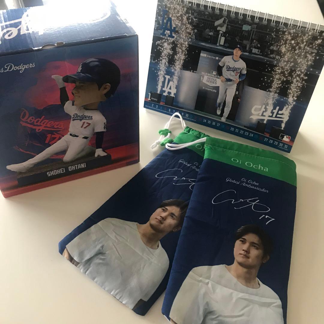 新品　大谷翔平　まとめ5点　Dodgers ボブルヘッド 17番