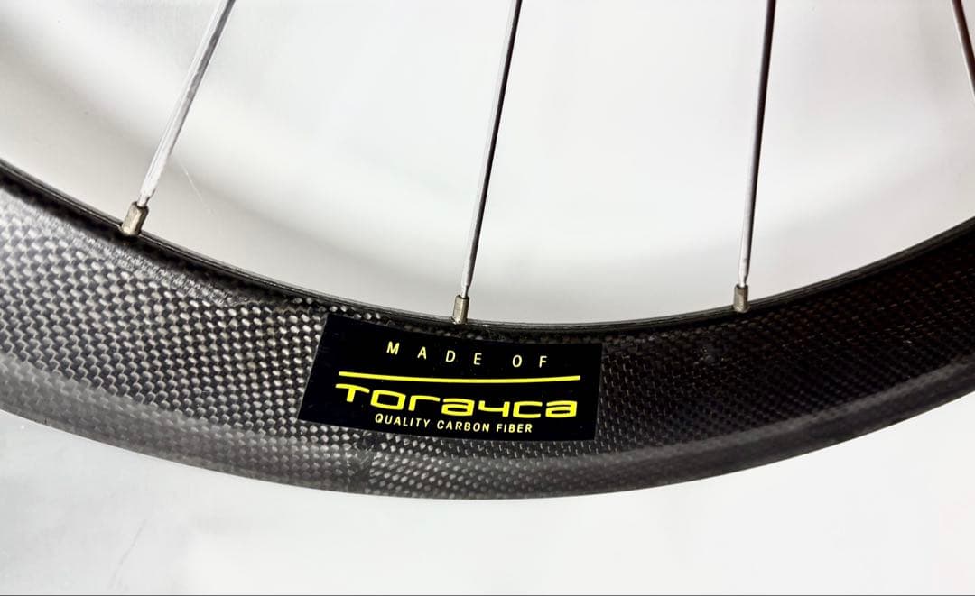 TORAYCA カーボンディープリムホイール　フロント650c