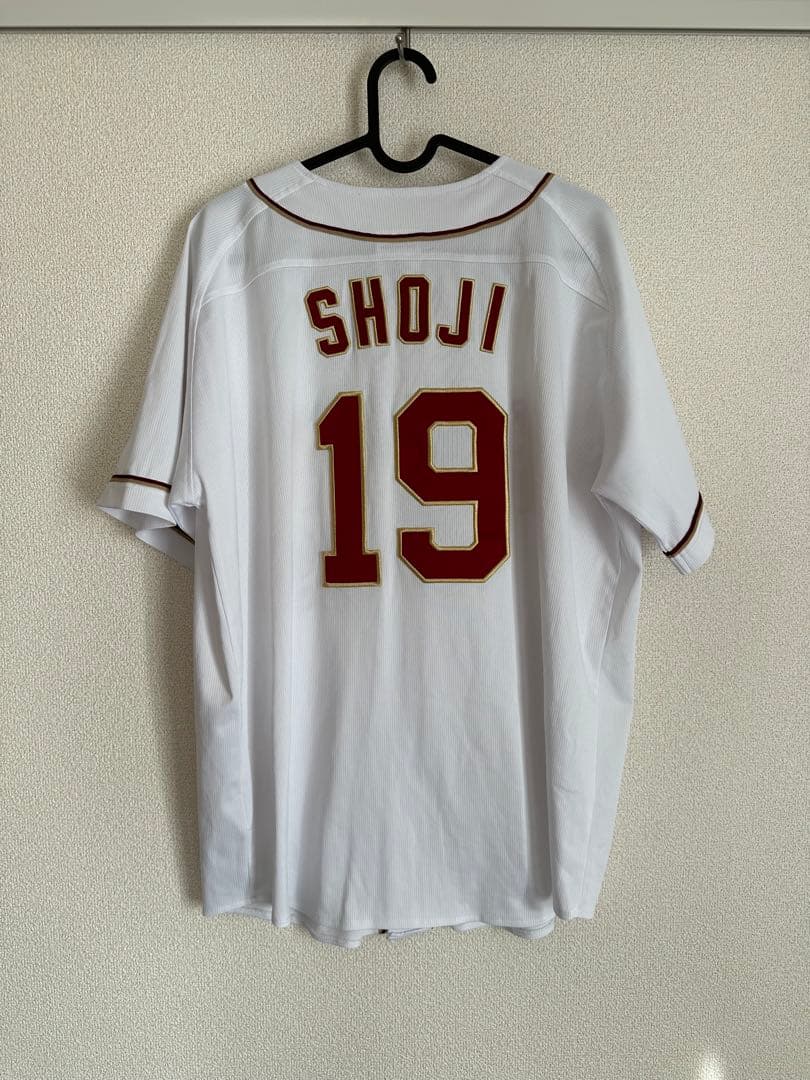 東北楽天ゴールデンイーグルス　荘司康誠　ホームユニフォーム　size L