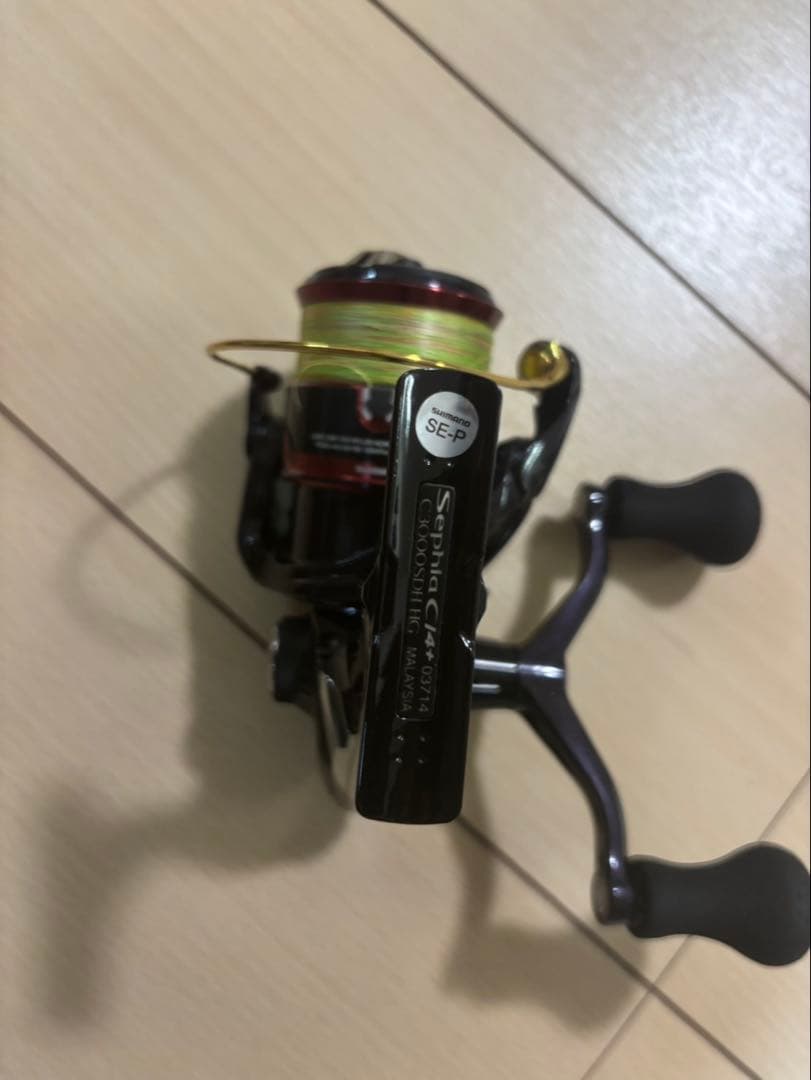 中古 シマノ Sephia C14+ C3000SDHHG スピニングリール