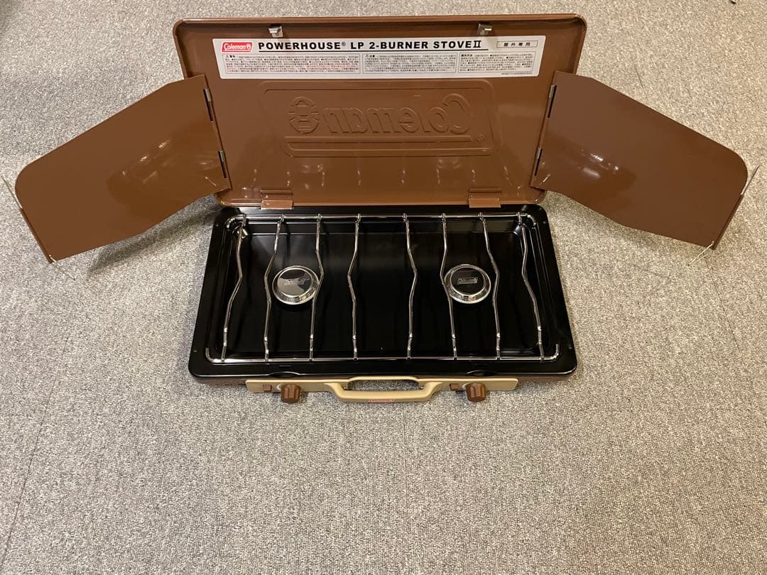 コールマン　2バーナー　バターナッツ　coleman