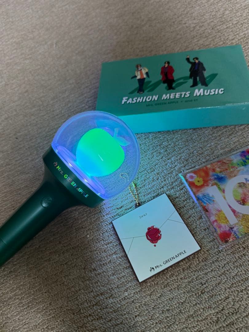 Mrs. GREEN APPLE ペンライトセットst サングラス　キーホルダー