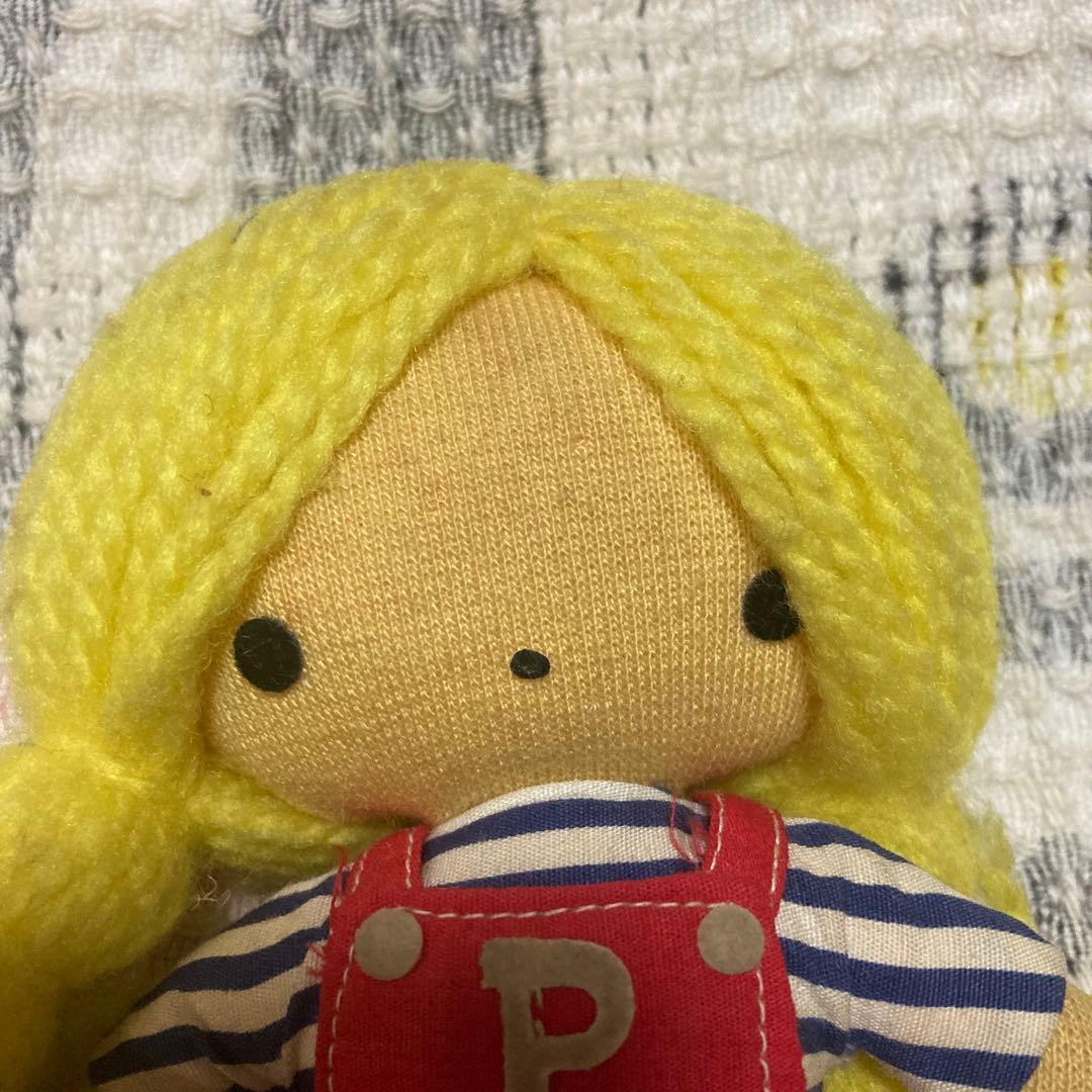 サンリオ　昭和レトロ　ヴィンテージ パティ＆ジミー　ぬいぐるみ　初期　中古品