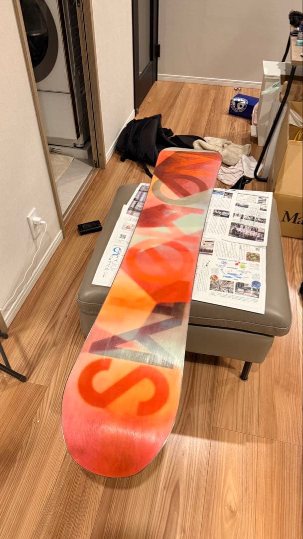 サロモン WANDER スノーボード 146cm 補修済