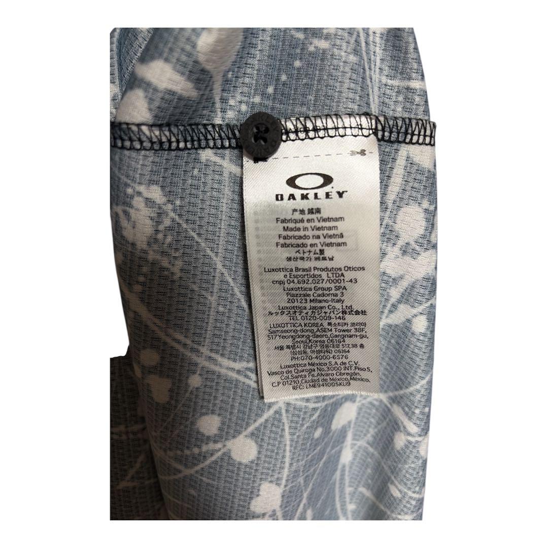 OAKLEY GOLF オークリー スプラッタープリント シャツ Lサイズ