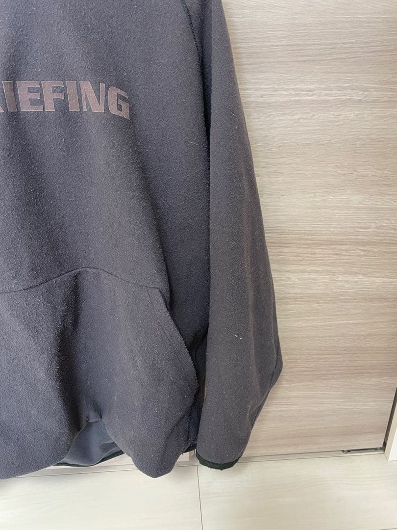 BRIEFING GOLF TWEEDY HOODIE メンズL