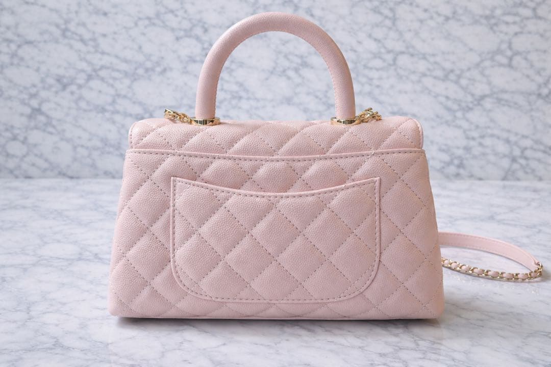 CHANELノベルティココハンドル　ピンク　(ノベルティ品最後)