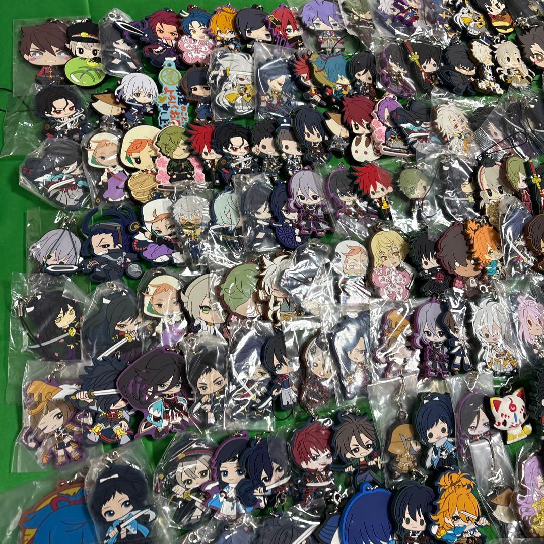 写真2枚目あり 刀剣乱舞 ラバーストラップ類 大量まとめ売り ①