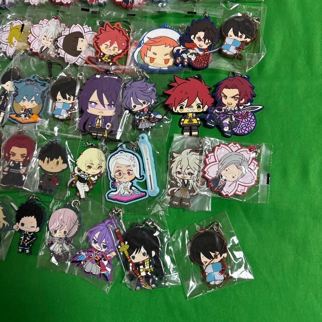 写真2枚目あり 刀剣乱舞 ラバーストラップ類 大量まとめ売り ①