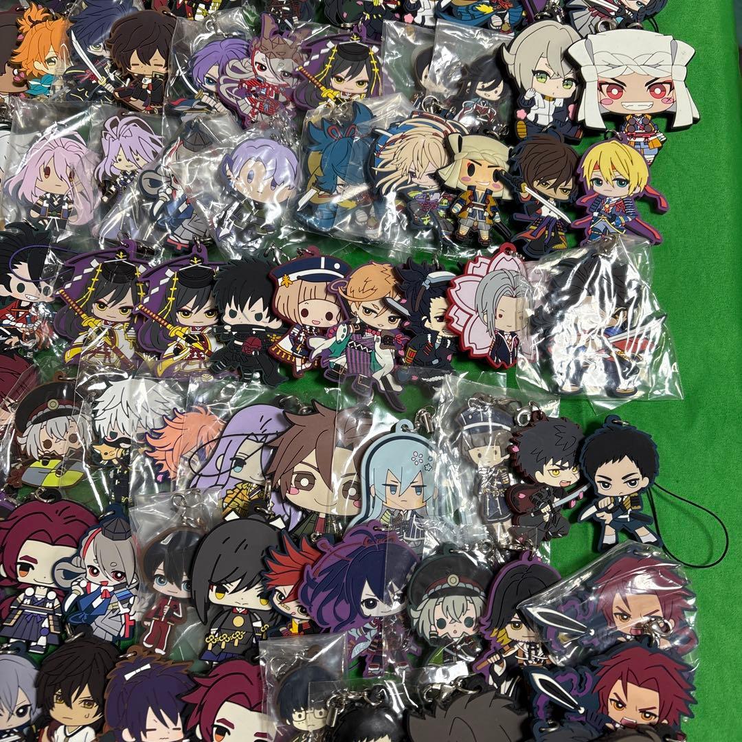 写真2枚目あり 刀剣乱舞 ラバーストラップ類 大量まとめ売り ①