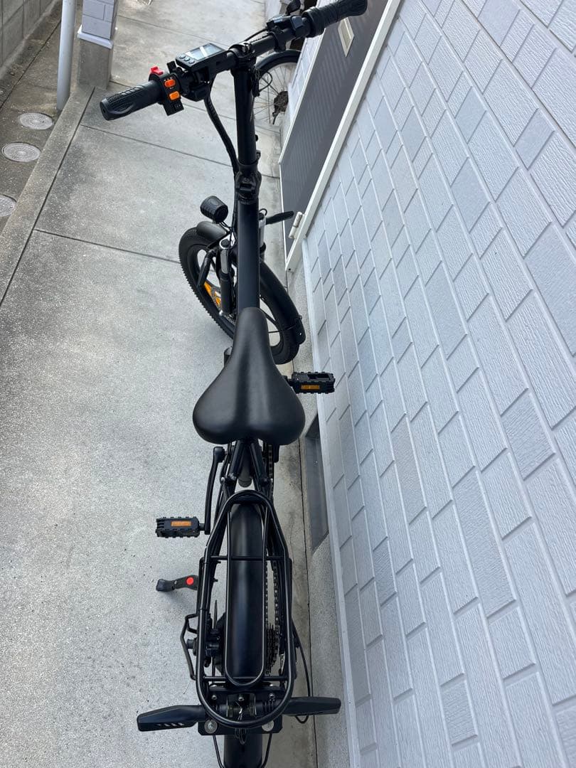 福岡市直接引取り限定　CATEOOKI 電動アシスト自転車 20インチ極太タイヤ