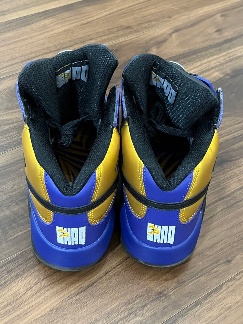シューズ(男性用) Reebok SHAQ ATTAQ LAKERS 27cm