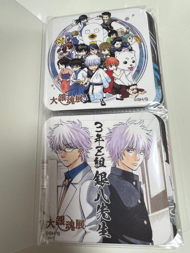 希少　大銀魂展　アートコースター　45種＋BOX特典3種
