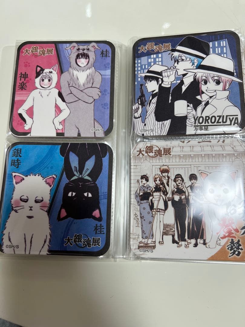 希少　大銀魂展　アートコースター　45種＋BOX特典3種