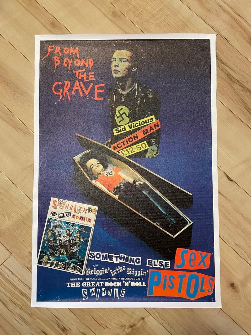 セックスピストルズ　SEX PISTOLS　ポスター　大　シドヴィシャス　SID