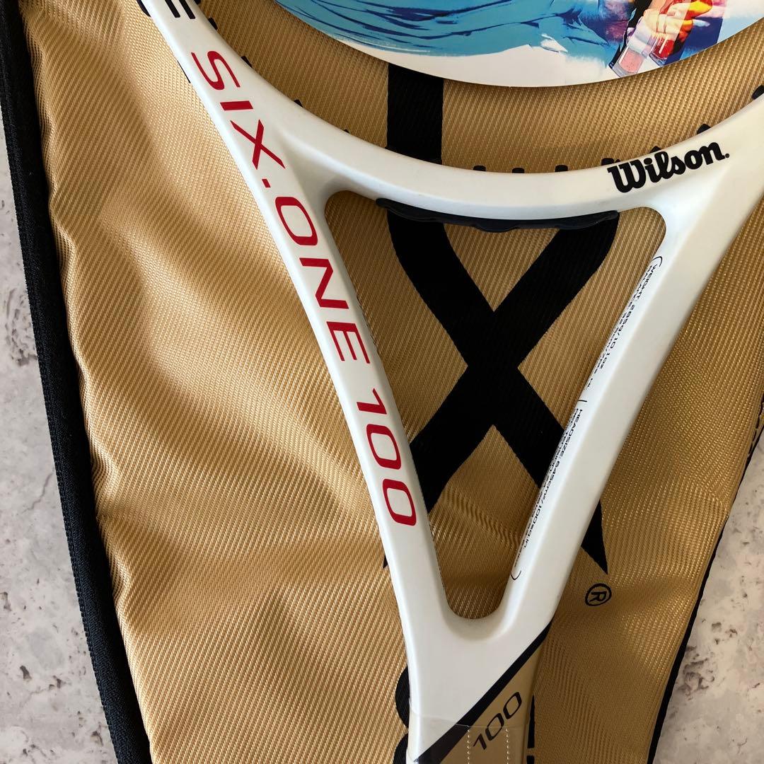 ［新品未使用］Wilsonフェデラー Pro Staff Six One100