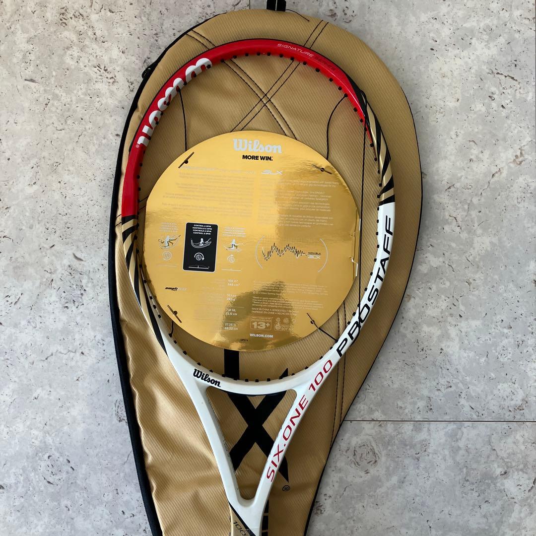 ［新品未使用］Wilsonフェデラー Pro Staff Six One100
