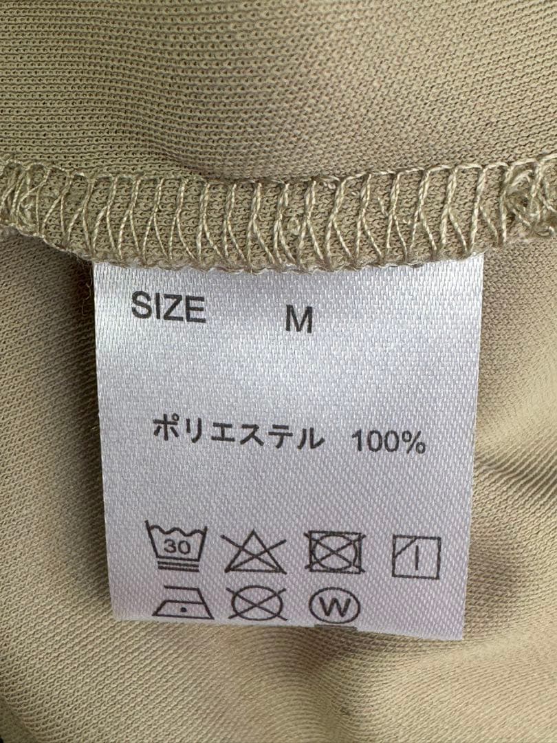 renoma ベージュ ロゴ入り シャツ Mサイズ 新品未使用