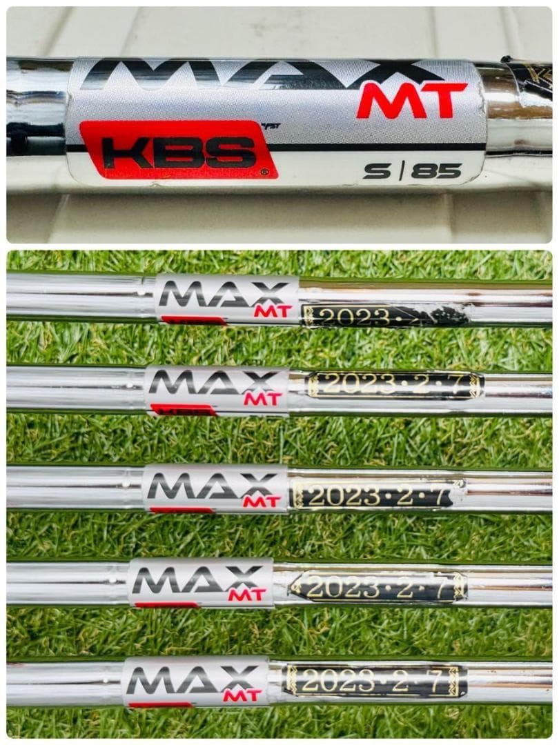 【レフティ】王道 テーラーメイド ステルス メンズアイアンセット 5本 S