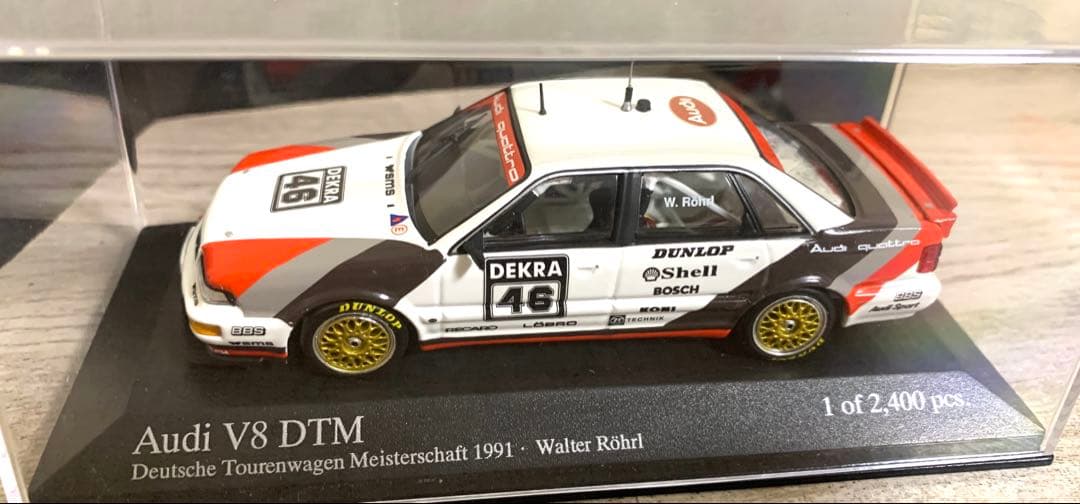 MINICHAMPS Audi V8 DTM #46 ロール 限定2400台品
