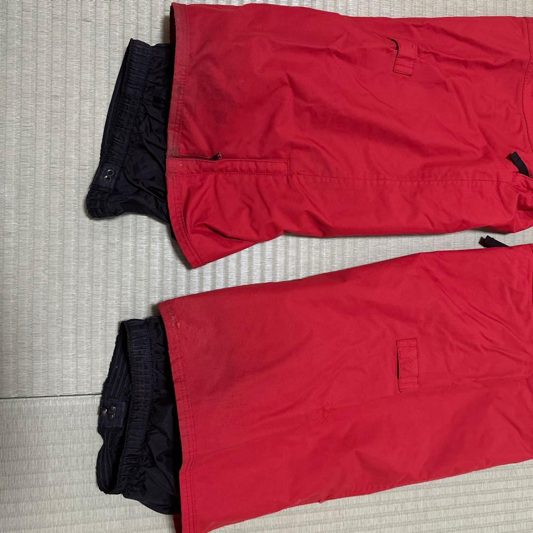 Burton スノボーパンツ　レッド　Lサイズ