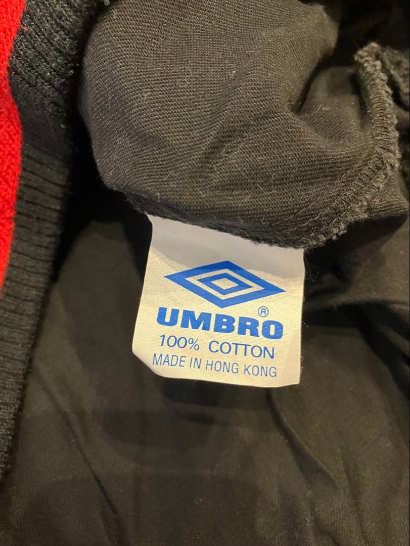 90s UMBRO マンチェスターユナイテッド SHARP ドリルトップ古着XL