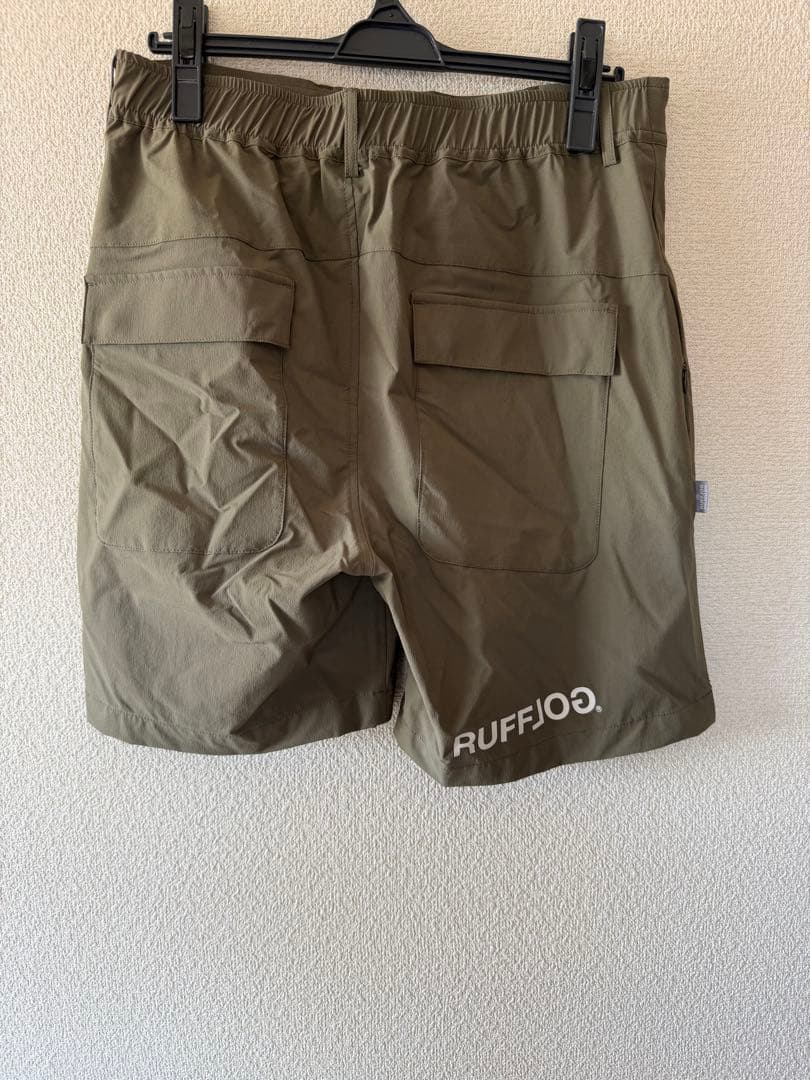 ラフロッグ rufflog ハーフパンツ　M オリーブ