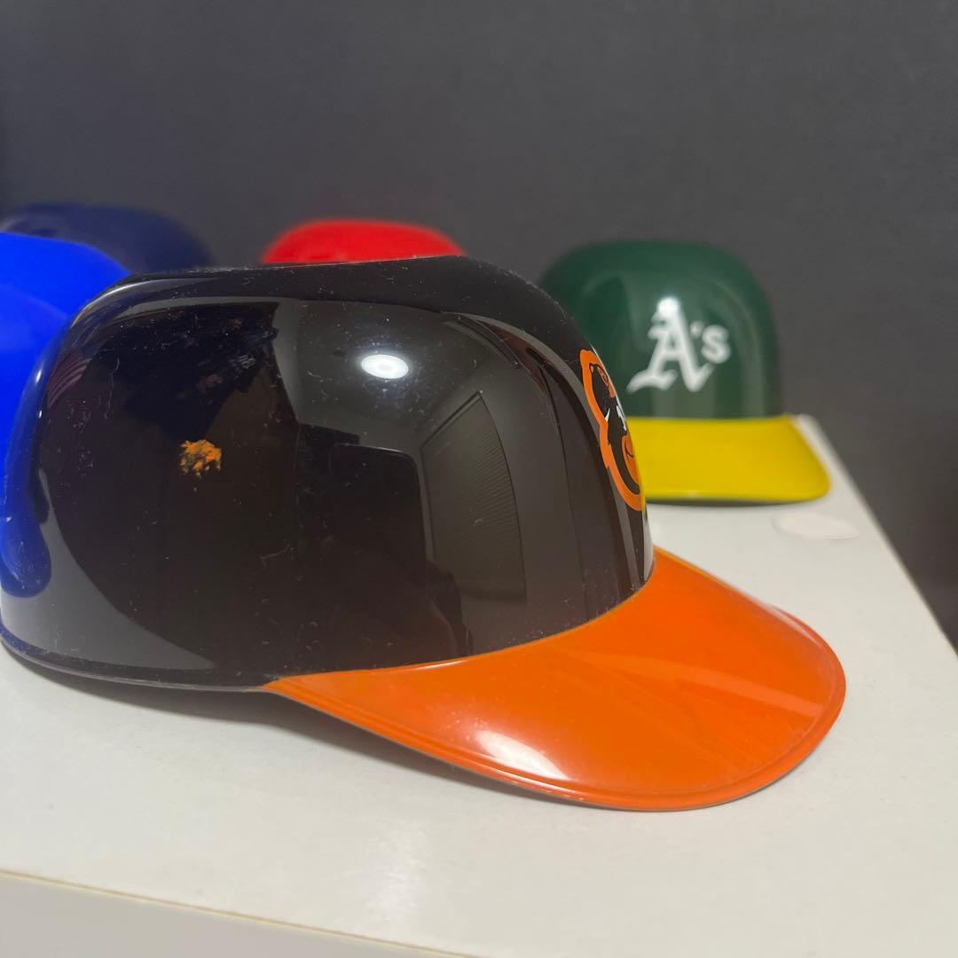 MLB ミニヘルメット 小物入れ スナックボウル アイスカップ
