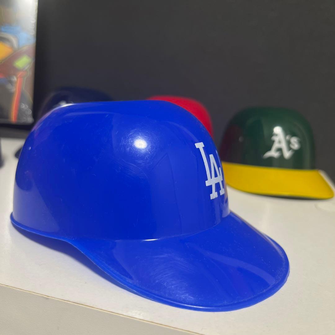 MLB ミニヘルメット 小物入れ スナックボウル アイスカップ