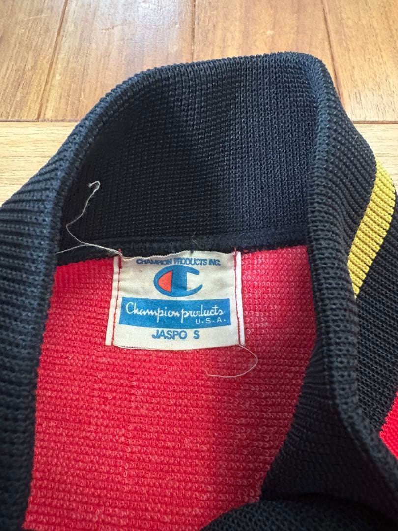 Champion ジップアップジャケット S レッド