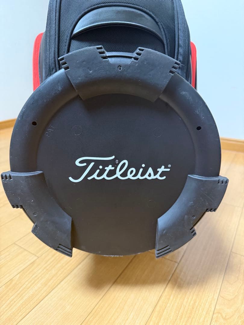 タイトリスト　Titleist ブラック キャディバッグ　美品　ツアーモデル