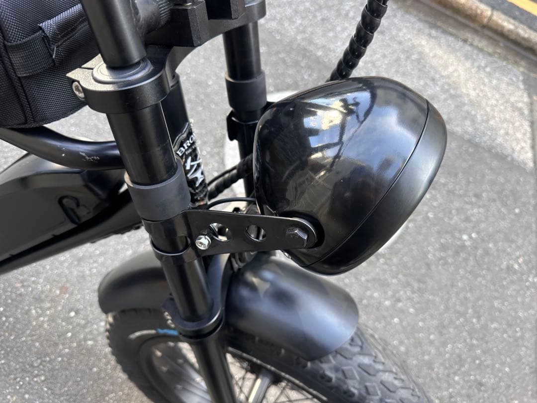 BRONX BUGGY20 電動アシスト自転車 ブラック
