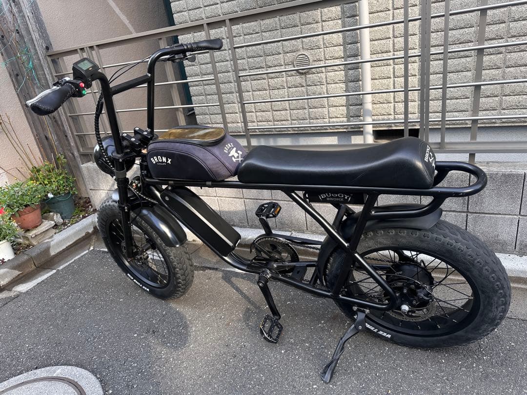 BRONX BUGGY20 電動アシスト自転車 ブラック
