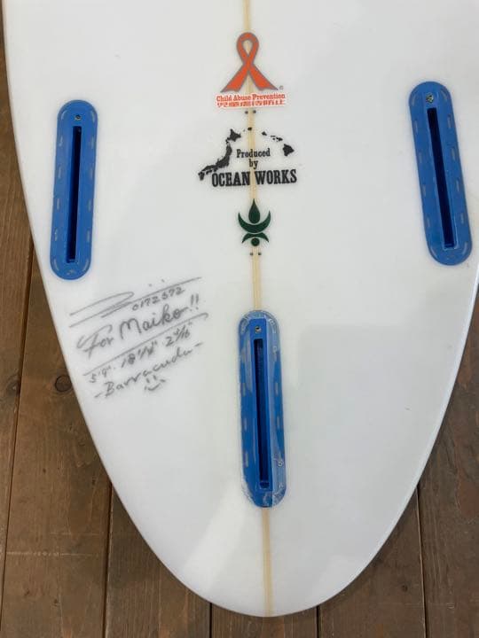 【中古サーフボード】女性向け　サーフボード　大海シェイプ　5‘9