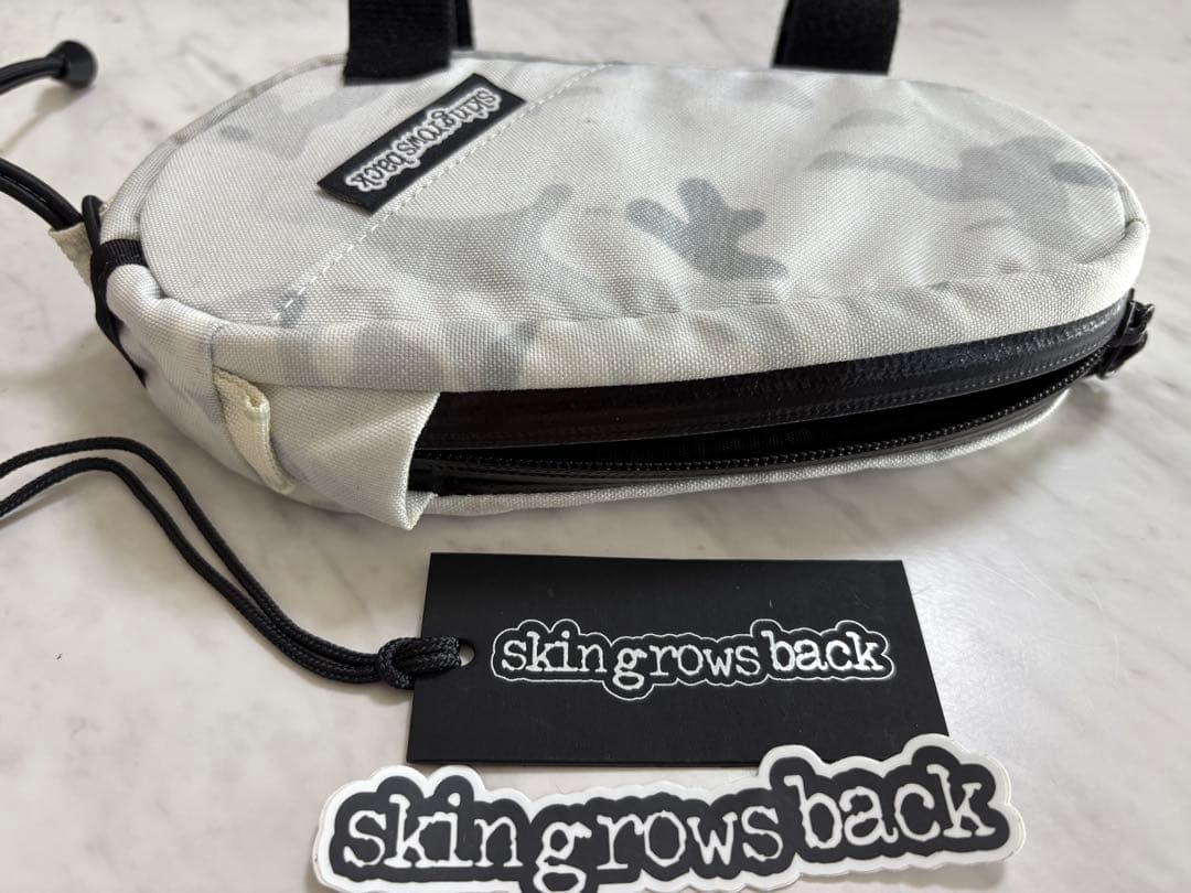 スキングローズバックskingrows◆トップチューブバッグAMIGO◆ホワイト