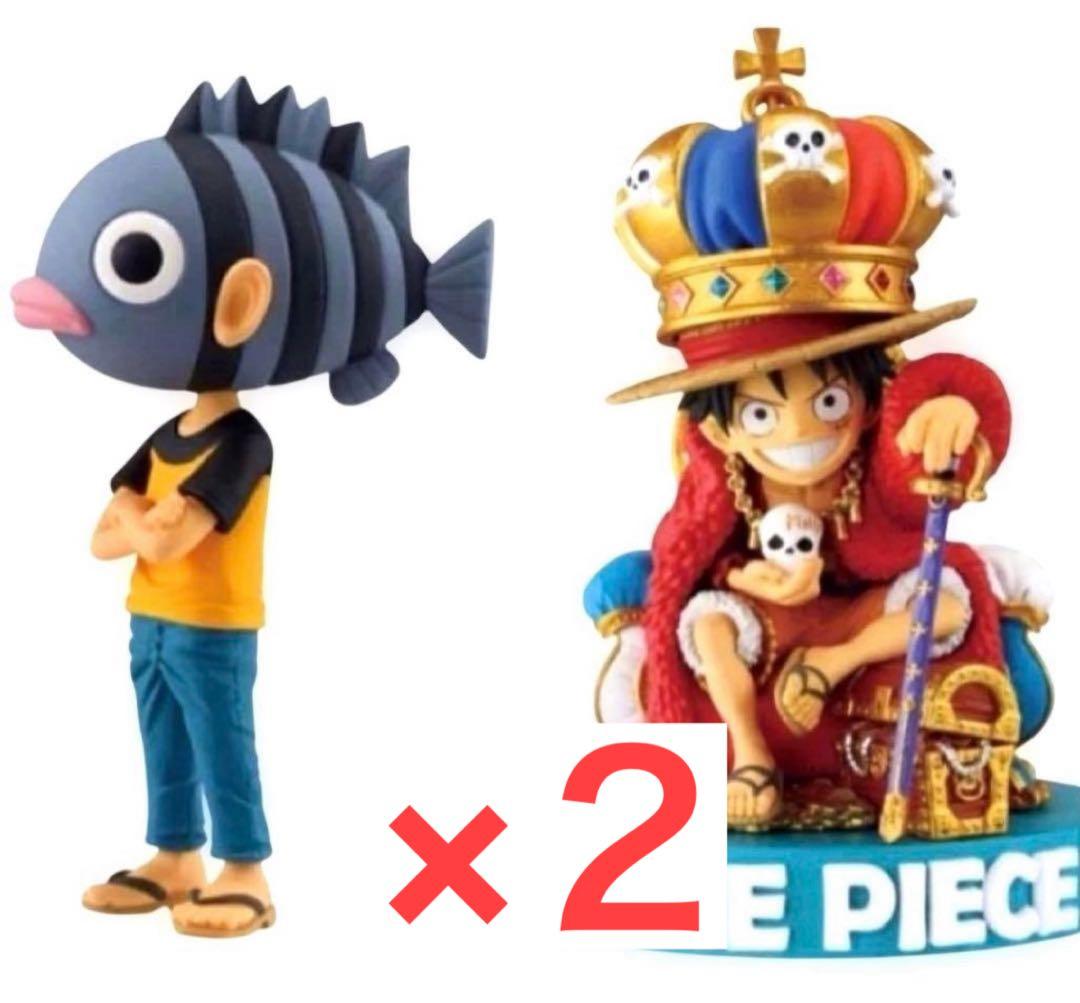 ONE PIECE BASE SHOP ワーコレ 尾田栄一郎 ルフィ セット