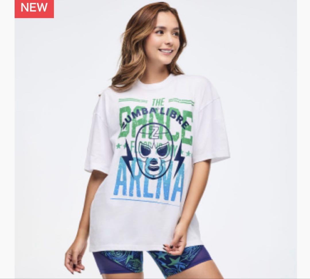 お値下げZumba Libre Oversized Drop Shoulder
