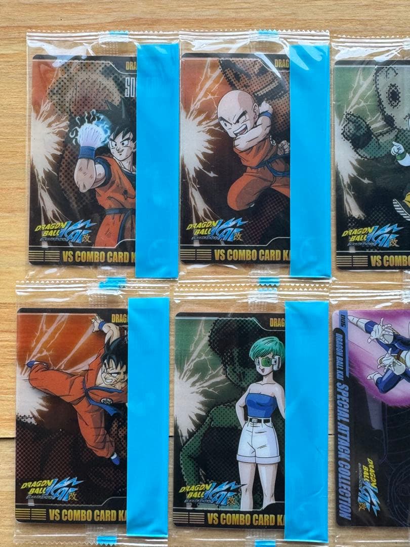 未開封　ドラゴンボール改 カード 森永ウエハース 10枚まとめ売り