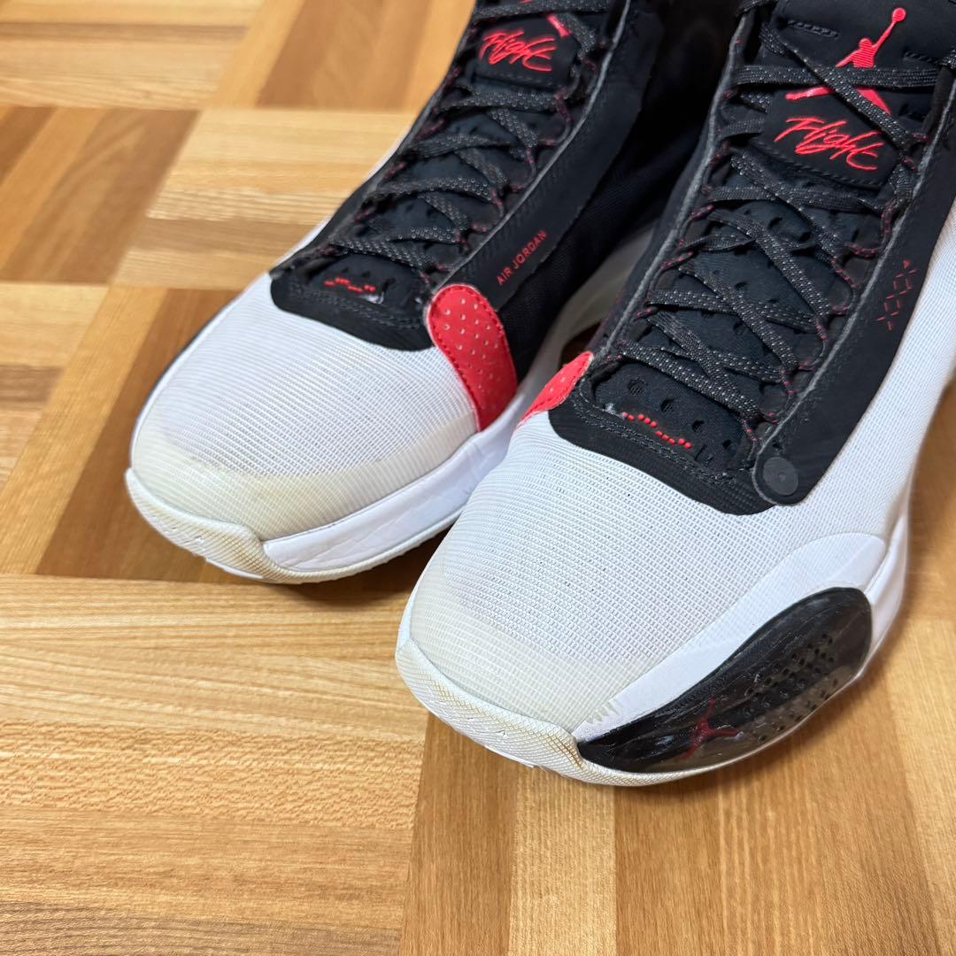 Air Jordan 34 ホワイト/ブラック/レッド　NIKE