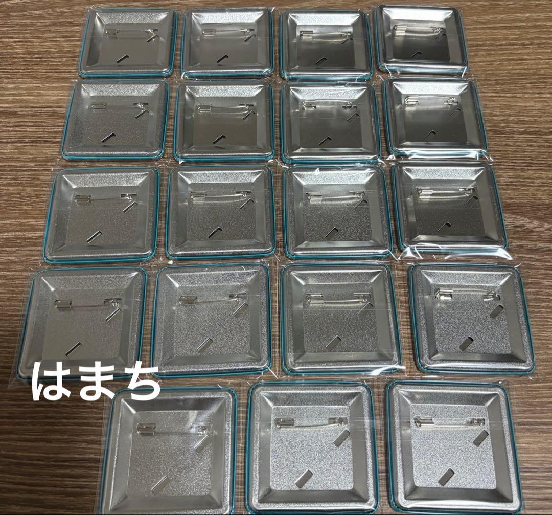 ち*ぴ様 ALKALOID TRIP スクエア缶バッジ まとめ売り