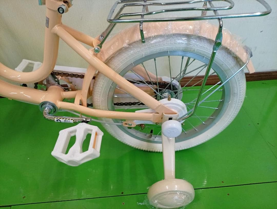 子供用自転車 BUNNYデザイン 18インチ Yellow