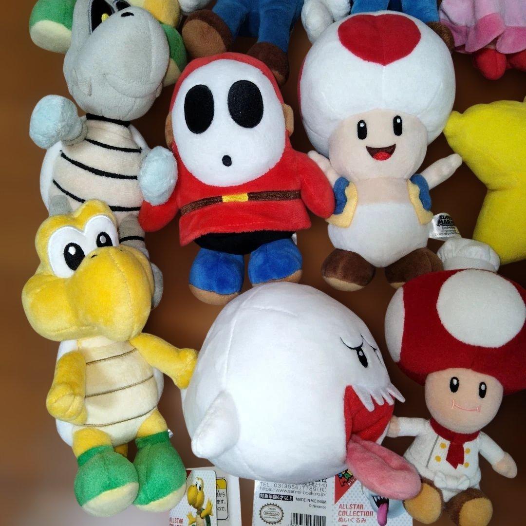 【22体】スーパーマリオ ぬいぐるみ まとめ売り 三英貿易