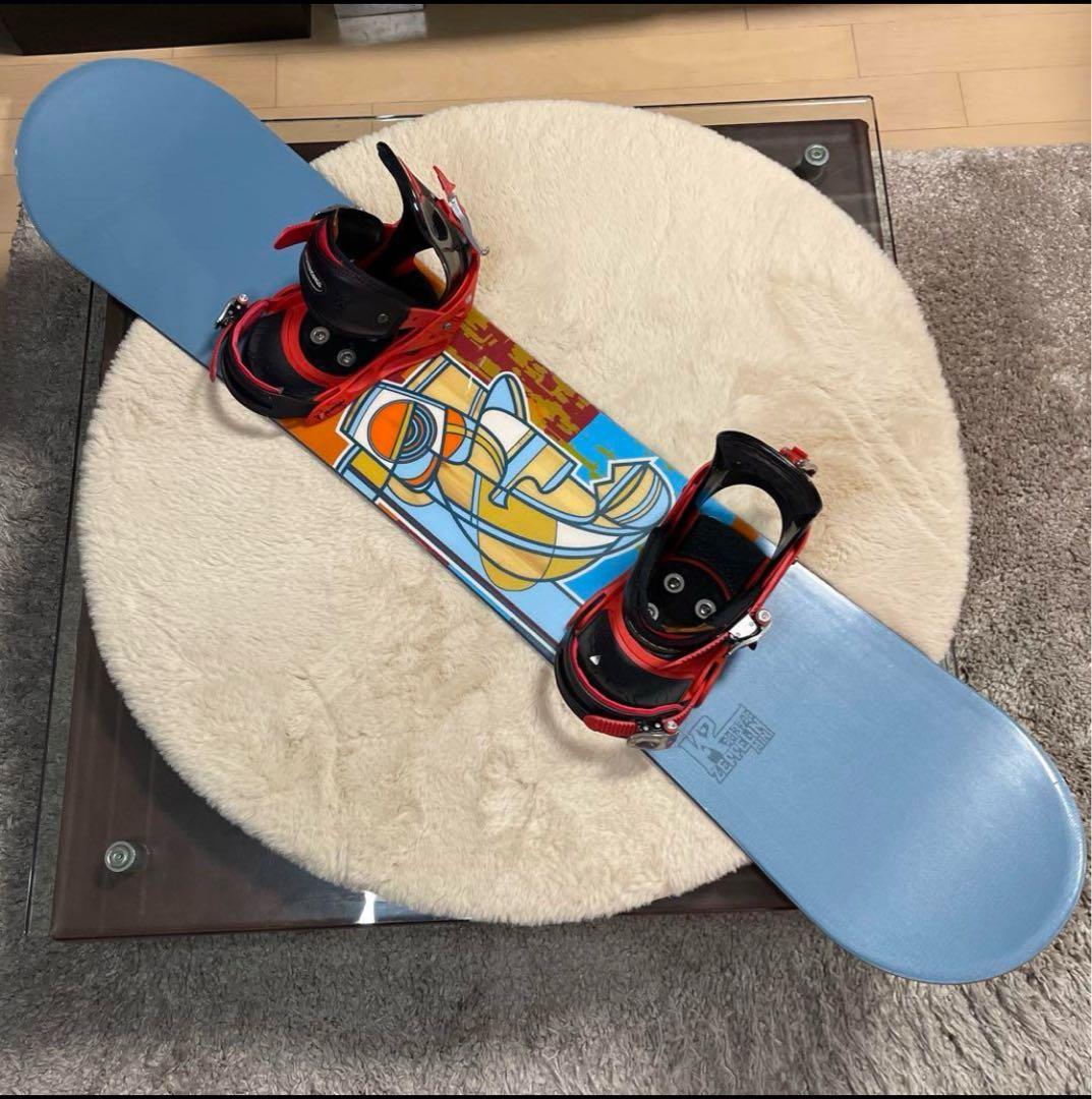 スノーボードK2×MEPPELIN MINI137cm×BURTONビンディング