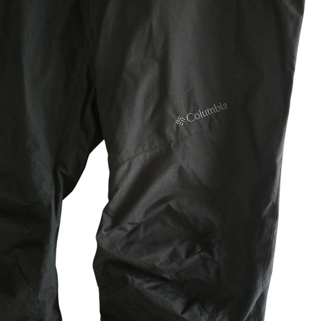 【高機能】US Columbia OMNI-TECH 黒 スノーパンツ S